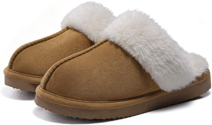 Cozy & Comfy Litfun Women’s Fuzzy Memory Foam Slippers for Winter - Perfect Indoor & Outdoor House Shoes