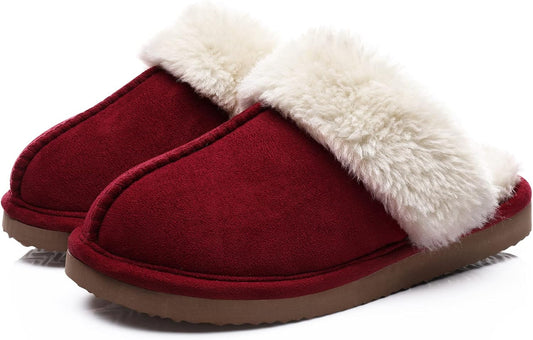 Cozy Chic Litfun Women’s Fuzzy Memory Foam Slippers – Perfect Fluffy Indoor/Outdoor Winter Comfort!