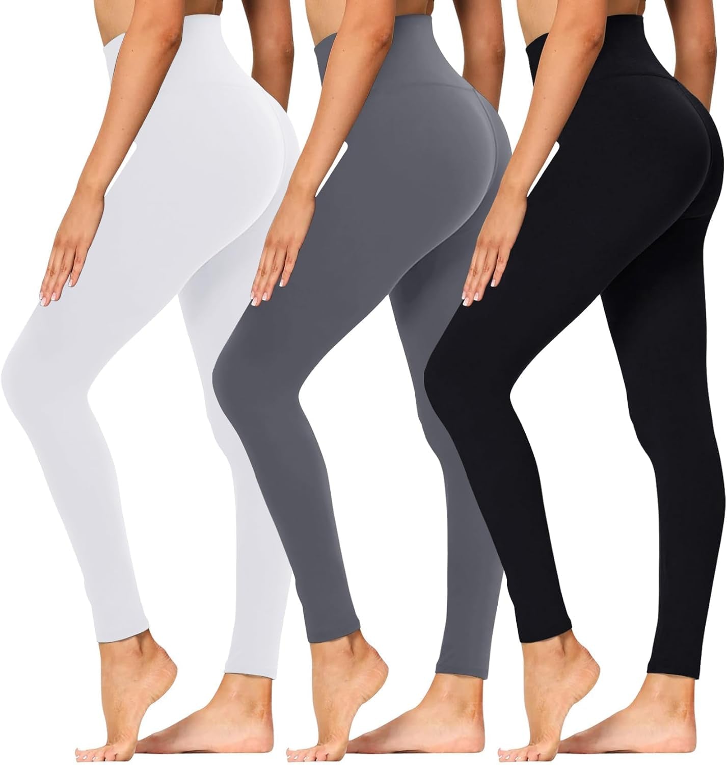 Ultra-Comfort High-Waisted Leggings for Women - Tummy Control Fitness Pants for Running, Cycling, Yoga, and Workouts