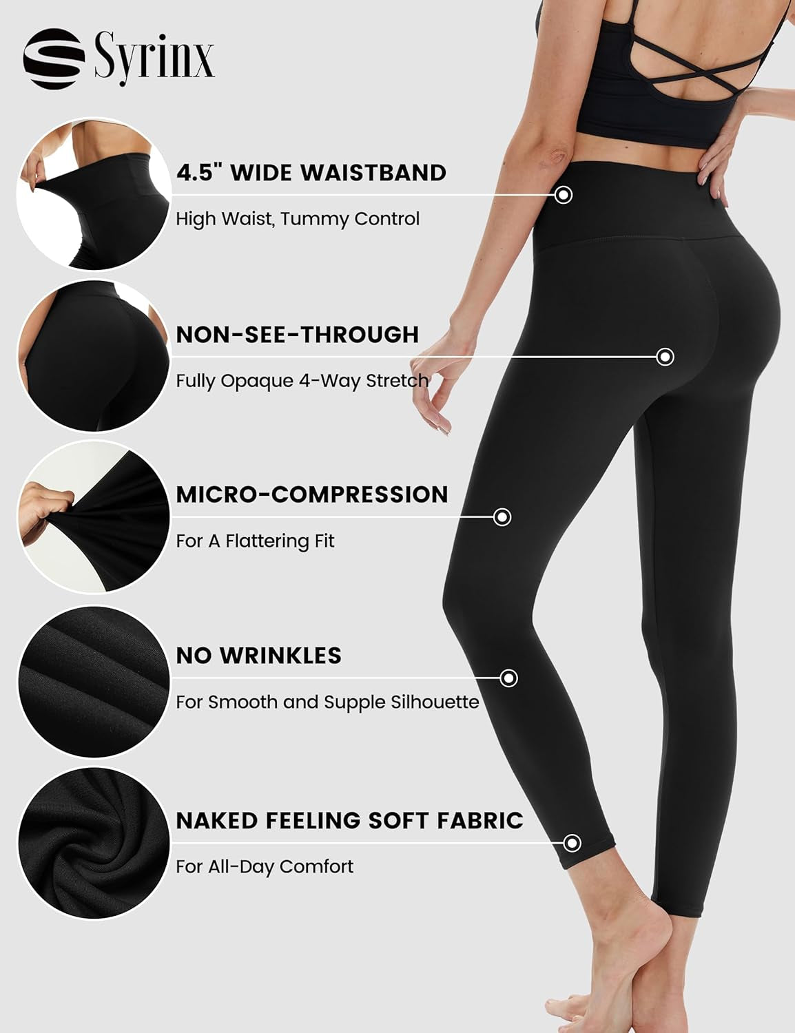 Ultimate High Waisted Leggings for Women, for Running, Cycling, Yoga & Workouts!