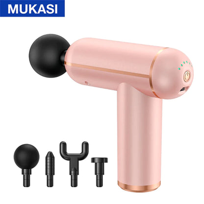 MUKASI Portable Massage Gun - Deep Tissue Percussion Massager for Ultimate Muscle Relaxation and Pain Relief