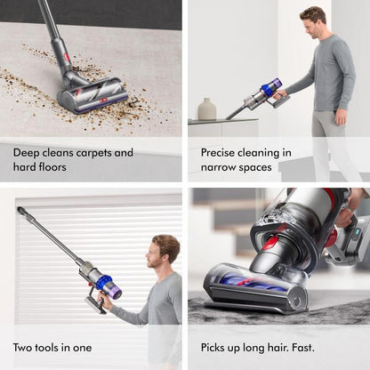 Dyson V15 Detect Pro Cordless Vacuum Cleaner (Purple/Silver)