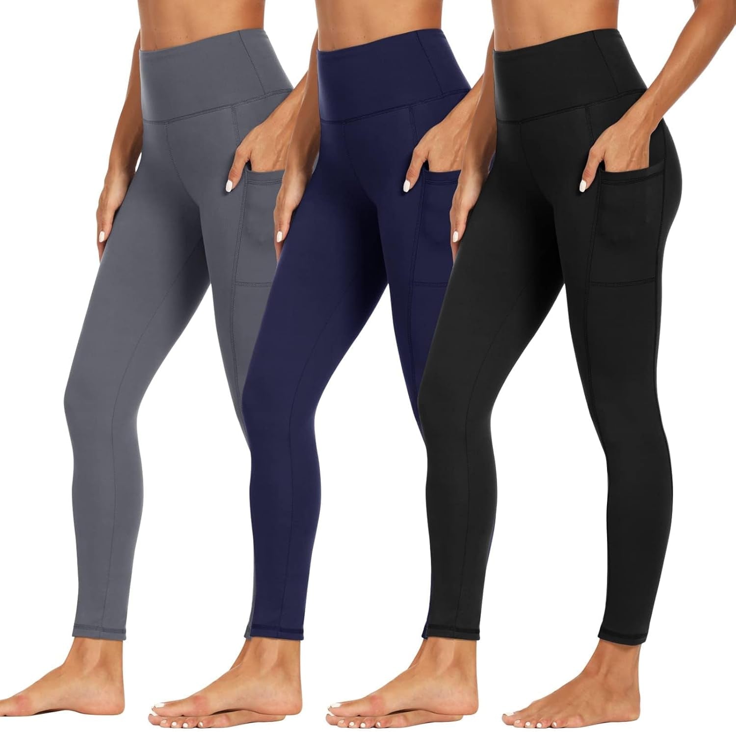 Ultimate Comfort High Waisted Leggings for Women - Tummy Control Athletic Pants for Yoga, Running, and Cycling