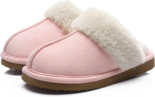 Indulge in Comfort: Luxurious Fuzzy Memory Foam Slippers for Women - Perfect for Winter Home & Outdoor Wear