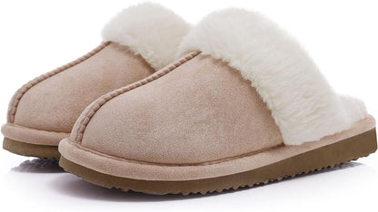 Cozy & Fluffy Memory Foam Slippers for Women - Perfect for Indoor and Outdoor Winter Comfort