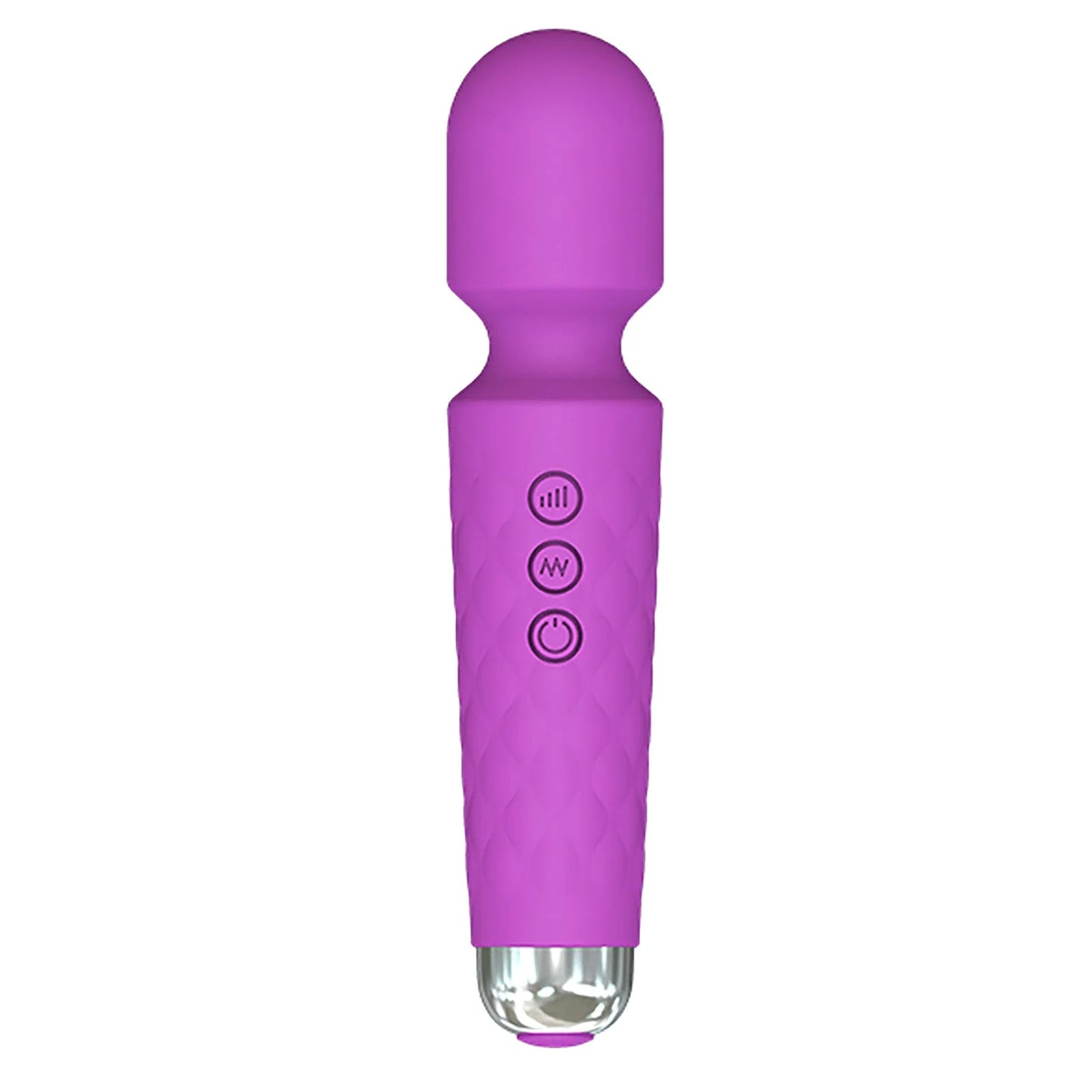 Powerful Purple Wand Massager - 8 Speeds & 20 Vibration Modes for Ultimate Pleasure