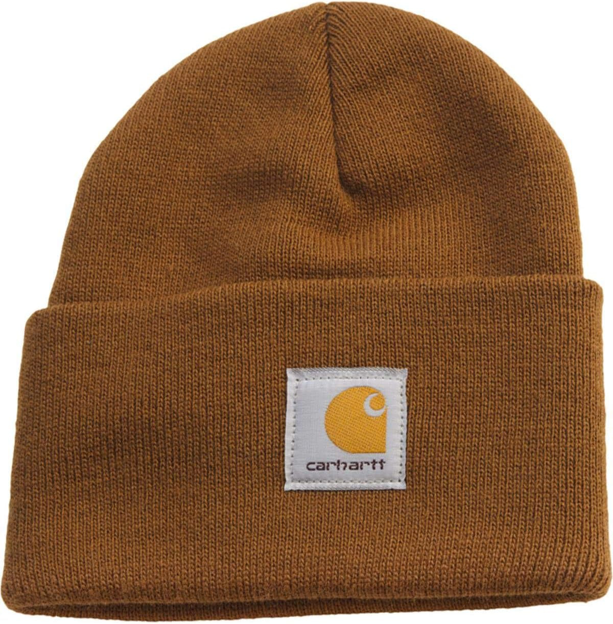 Stay Warm in Style: Carhartt Men's Knit Cuffed Beanie for Cold Weather